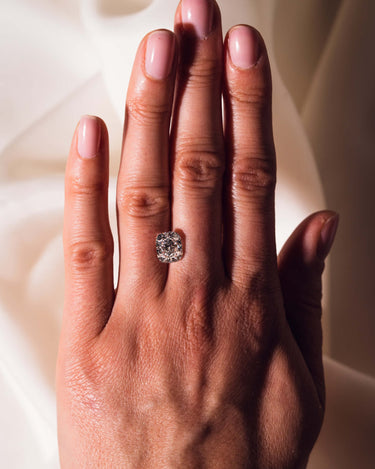 3.21ct Cushion Brilliant Lab - Diamond - Zen Moissanite