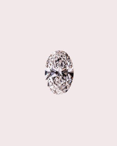 4.46ct Oval Brilliant Lab - Diamond - Zen Moissanite