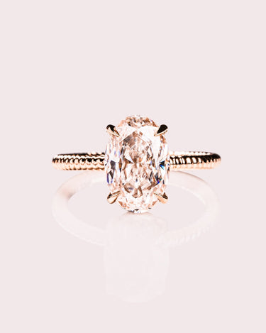 Adele - Oval - Zen Moissanite