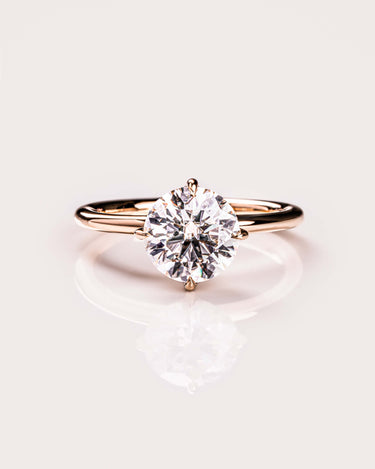 Atlas (with Hidden Halo) - Round - Zen Moissanite