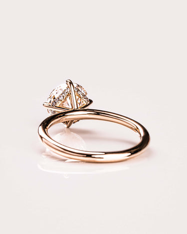 Atlas (with Hidden Halo) - Round - Zen Moissanite
