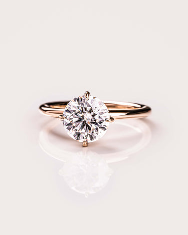 Atlas (with Hidden Halo) - Round - Zen Moissanite