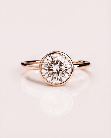 Beth - Round - Zen Moissanite
