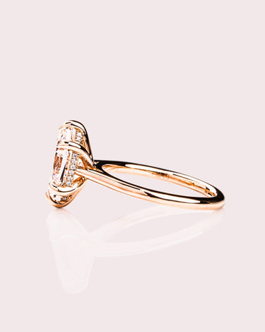Caroline - Elongated Hexagon Lab - Diamond - Zen Moissanite