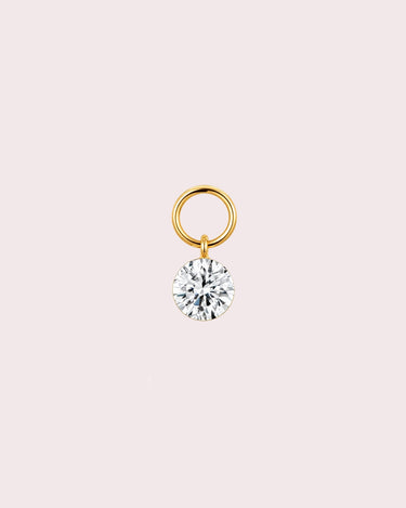 Charm - Round Lab-Diamond - ZM Fine Jewelry