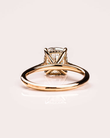 Christelle - Elongated Cushion - Zen Moissanite