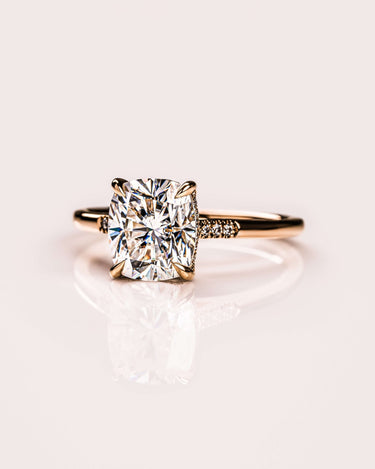 Christelle - Elongated Cushion - Zen Moissanite