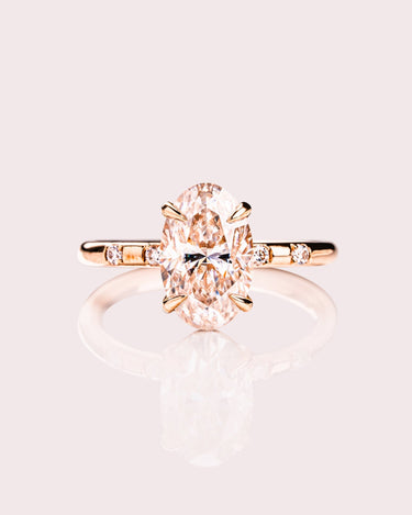 Deven - Oval - Zen Moissanite