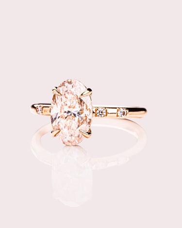 Deven - Oval - Zen Moissanite