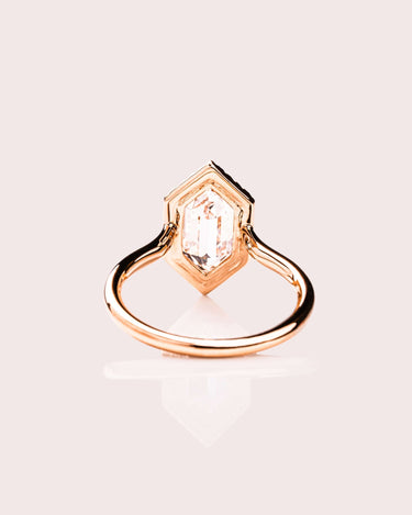 Evelyn - Elongated Hexagon Lab Diamond - Zen Moissanite