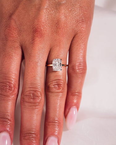 Harley - Elongated Cushion - Zen Moissanite
