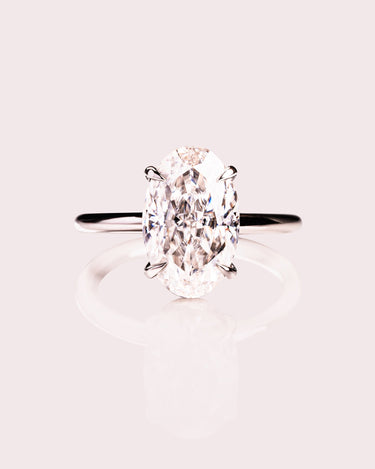 Harper - Oval - Zen Moissanite