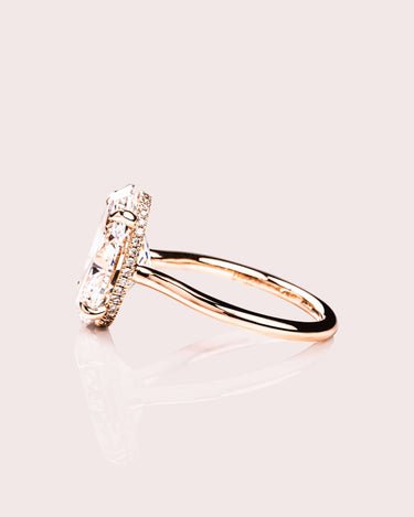 Jasmine - Oval Lab - Diamond - Zen Moissanite