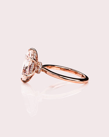 Jody - Elongated Hexagon - Zen Moissanite
