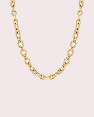 Large Mixed-Link Gold Chain - ZM Fine Jewelry