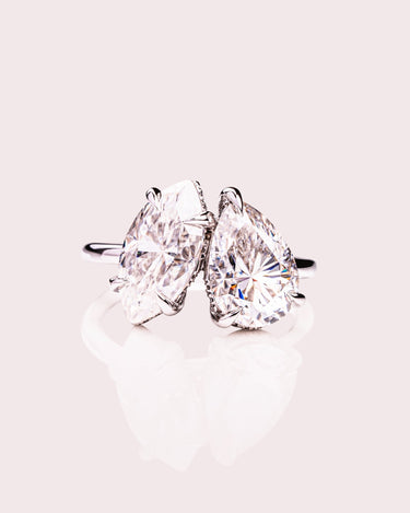 Lauren - Marquise & Pear - Zen Moissanite