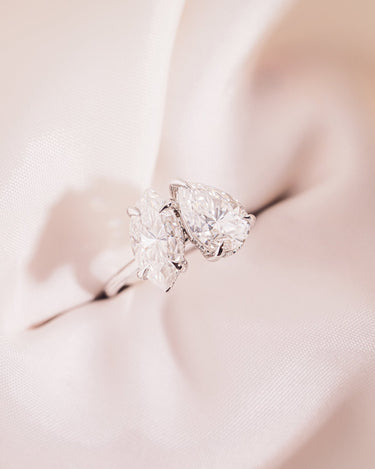 Lauren - Marquise & Pear - Zen Moissanite