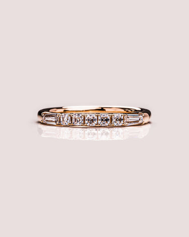 Lilian - Asscher & Tapered Baguette - Zen Moissanite