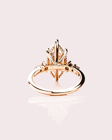 Magnolia - Marquise (with Hidden Halo) - Zen Moissanite