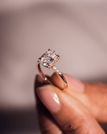 Michelle - Elongated Cushion - Zen Moissanite