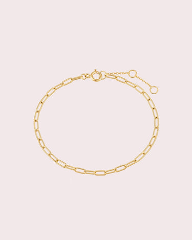 Mini Paperclip Chain Bracelet - ZM Fine Jewelry
