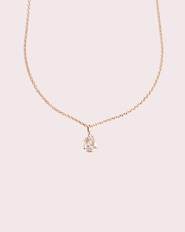 Necklace - 0.5ct Lab-Diamond - Zen Moissanite