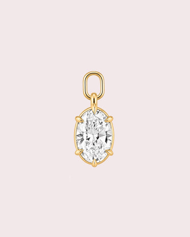 Pendant - Bezel Oval - ZM Fine Jewelry