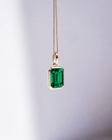 Pendant - Birthstone - Zen Moissanite