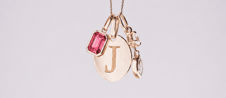 Pendant - Cushion & Bezel Marquise - Zen Moissanite