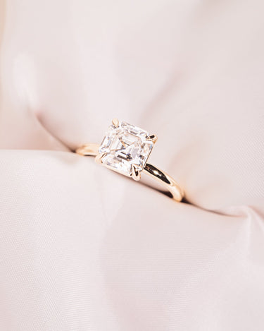 Randi - Asscher - Zen Moissanite