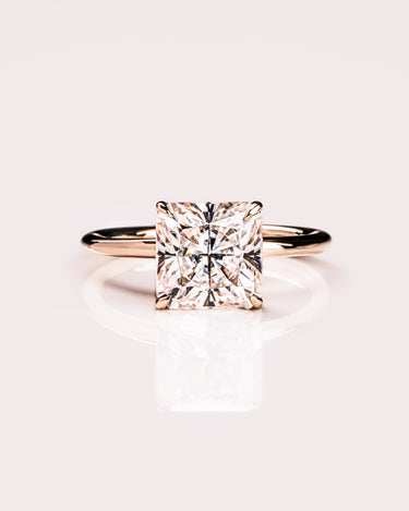 Randi - Squared Radiant - Zen Moissanite