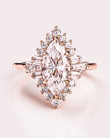 Ready to Ship - Adelaide - Marquise - Zen Moissanite