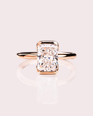 Ready to Ship - Ally - 2.05ct Radiant Lab - Diamond - Zen Moissanite