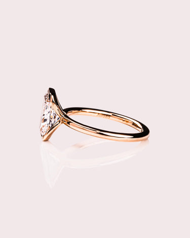 Ready to Ship - Ally - 2.05ct Radiant Lab - Diamond - Zen Moissanite