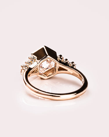 Ready to Ship - Annalise - Hexagon - Zen Moissanite