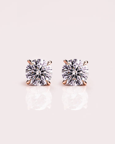 Ready to Ship - Audrey - Round Brilliant (Grey) - Zen Moissanite