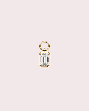 Ready to Ship - Charm - Emerald Bezel - ZM Fine Jewelry