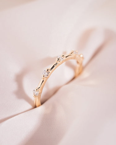 Ready to Ship - Daphne Band - Zen Moissanite