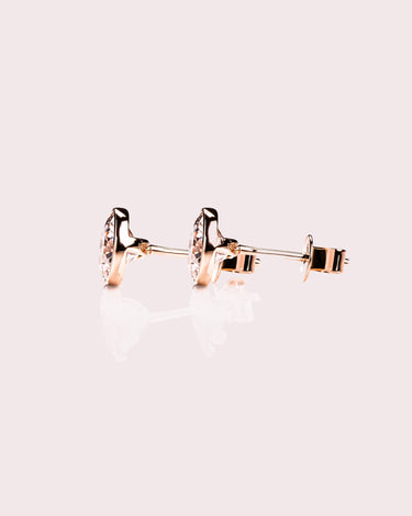 Ready to Ship - Demi Earrings - 2cte Round Brilliant - Zen Moissanite