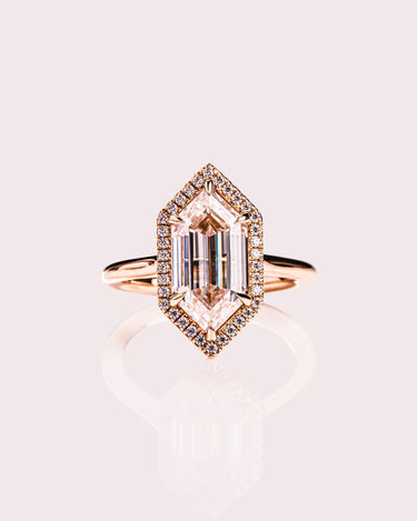 Ready to Ship - Evelyn - Elongated Hexagon - Zen Moissanite