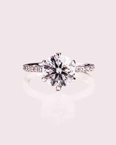 Ready to Ship - Laura - Round Brilliant - Zen Moissanite