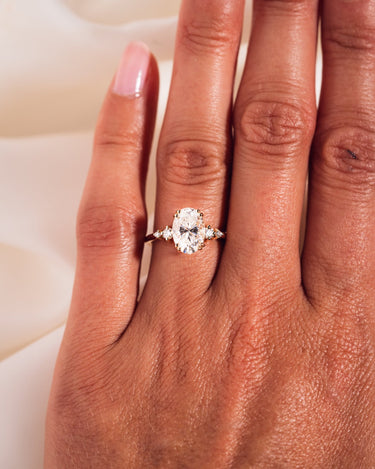 Ready to Ship - Magnolia - Oval - Zen Moissanite