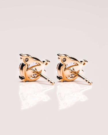Ready to Ship - Marjorie - Round Rose - Zen Moissanite