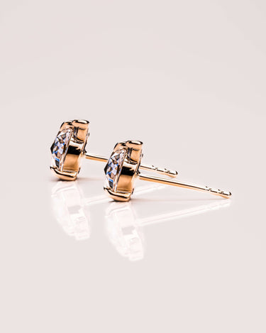 Ready to Ship - Marjorie - Round Rose - Zen Moissanite