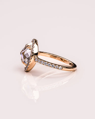 Ready to Ship - Rosalie - Rose Oval - Zen Moissanite