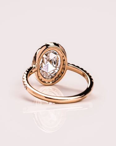 Ready to Ship - Rosalie - Rose Oval - Zen Moissanite