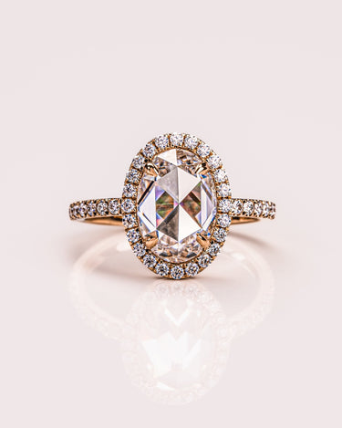 Ready to Ship - Rosalie - Rose Oval - Zen Moissanite