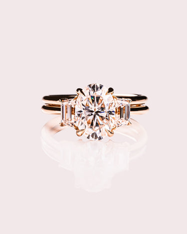 Rhonda Band - Zen Moissanite