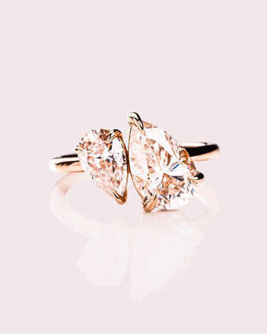 Sienna - Pear - Zen Moissanite
