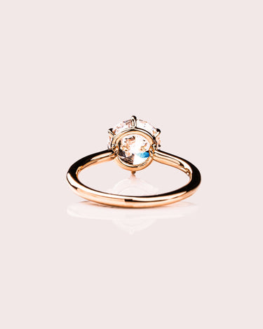 Veronica - Round Lab - Diamond - Zen Moissanite